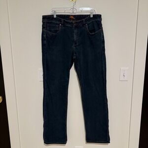 Tommy Bahama Costa Rica Authentic Jeans Mens 36x34 Dark Wash Straight Leg Indigo